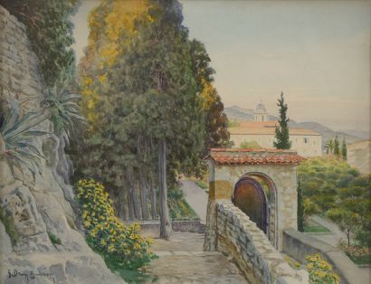 Gabriel BRUN-BUISSON (1883 - ?).

Paysage...