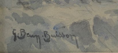 null Gabriel BRUN-BUISSON (1883 - ?).

Paysage au porche et à la muraille.

Aquarelle...