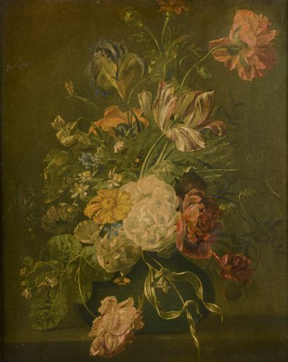 
Dans le goût du XVIIIe siècle. 




Le bouquet...