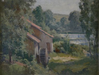 
Emile WEGELIN (1875 - 1962). 




Le moulin...
