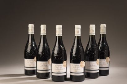 null 6 bouteilles CHÂTEAUNEUF-DU-PAPE "Les Demoiselles", La Font-du-Loup 2020