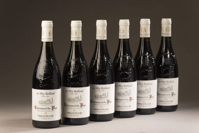 null 6 bottles CHÂTEAUNEUF-DU-PAPE "Le Puy Rolland", La Font-du-Loup 2019