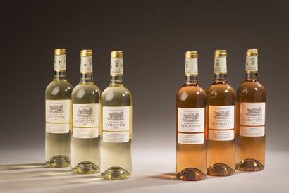 null 6 bouteilles BANDOL Domaine de l'Olivette (3 rosé 2019, 3 blanc 2020)