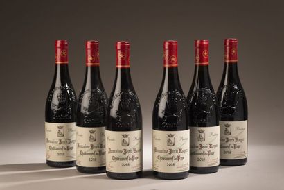 6 bouteilles CHÂTEAUNEUF-DU-PAPE J. Royer...