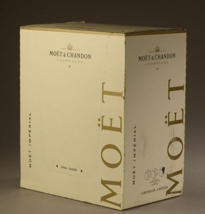 null 
^6 bottles CHAMPAGNE Moët Chandon
