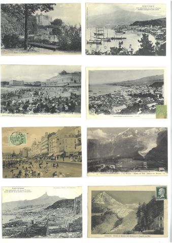 null ABOUT 292 TRAVEL POSTCARDS : 

containing postcards from Belgium, Province:...