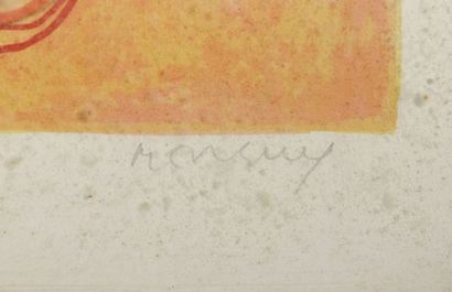 null Frédéric MENGUY (1927-2007).

Paysages.

Deux lithographies signées en bas à...
