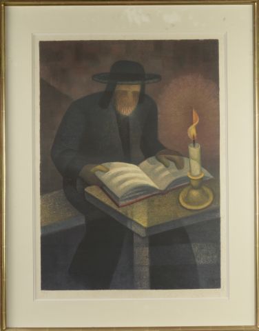 null Louis TOFFOLI (1907-1999).

- Le Rabbin (numérotée II/XII) ;

Haut. : 65 cm...
