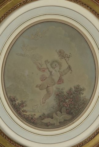 null Jean-François JANINET (1752-1814) d'après FRAGONARD. 

Paire de petites gravures...