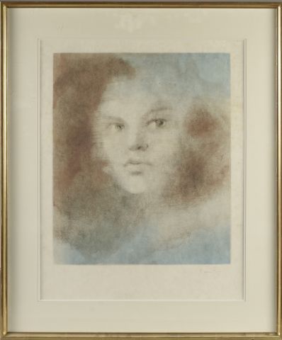 null Leonor FINI (1907-1996).

Face.

Lithograph signed lower right (some stains)....