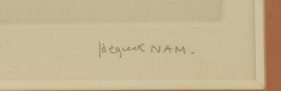 null Jacques NAM (1881 - 1974).

Deux chats.

Lithographie en noir signée et numérotée...