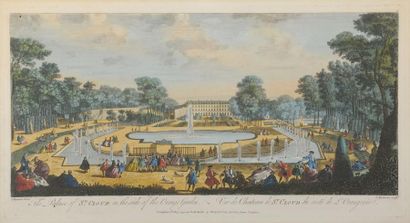 D'après S. SPARROW et S. RIGAUD "The Palace of St Cloud on the side of the Orange...