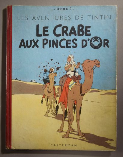 HERGÉ. Les Aventures de Tintin - Le Crabe...