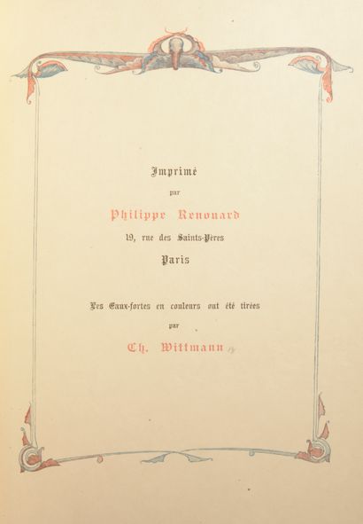 null GEBHART (Émile). La dernière nuit de Judas. Paris, Ferroud, 1908. 

Grand in-8...