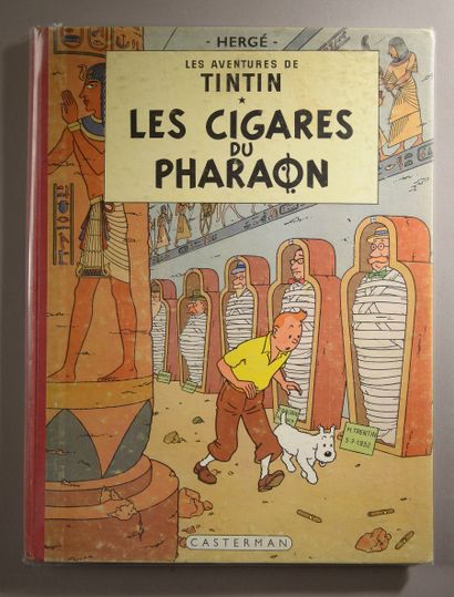 HERGÉ. Les Aventures de Tintin - Les Cigares...