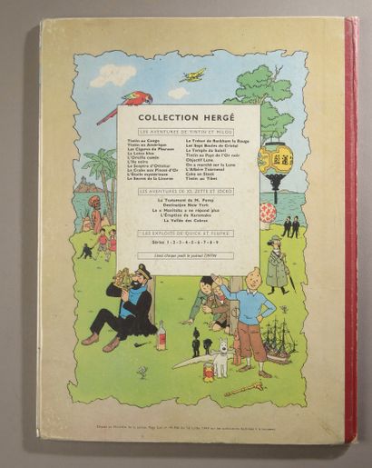 null HERGÉ. Les Aventures de Tintin - Tintin au Tibet. Casterman, 1960.

Album in-4,...