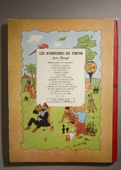 null HERGÉ. Les Aventures de Tintin - Le secret de la Licorne. Casterman, 1950.

Album...