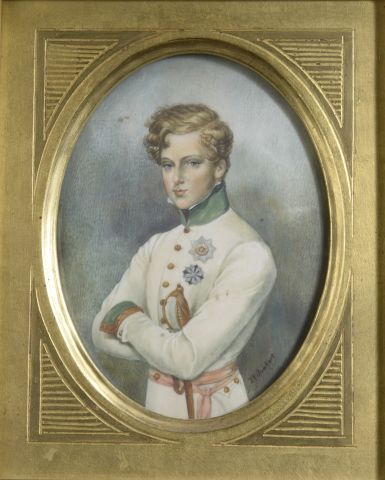 null P. JOUBERT (XIXe - XXe siècle).

Portraits de Marie-Louise d'Autriche et de...