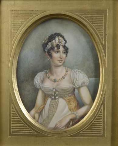 null P. JOUBERT (XIXe - XXe siècle).

Portraits de Marie-Louise d'Autriche et de...
