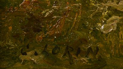 null C. LORIN (1815-1882).

Femme sur un chemin.

Huile sur toile signée en bas...