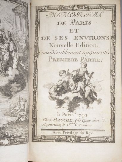 null ANTONINI (Abbé A.). 

Mémorial de Paris et de ses environs. Nouvelle édition,...