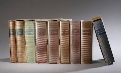 null LA PLEIADE.

Ensemble de dix volumes dont Histoire de la Musique I et II, Histoire...