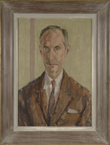 null BENN (1905-1989).

Presumed portrait of Master Jean AUBERTIN with the Legion...