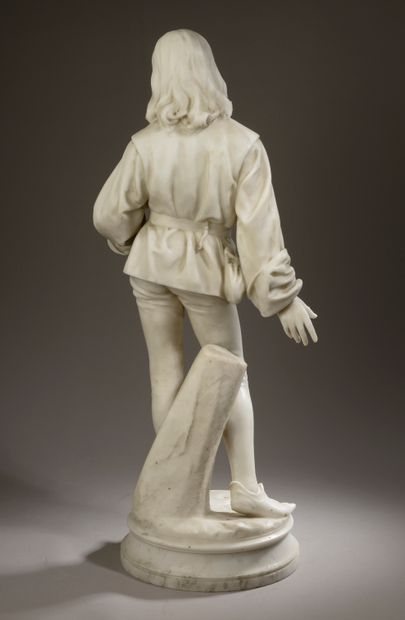 null Friedrich BEER (Mannheim, 1846-Paris, 1912). 

Escholier du XVe siècle.

Sculpture...
