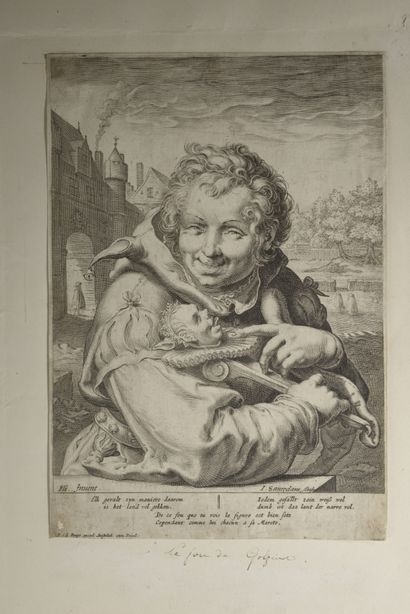 null 
Jan Peter SAENREDAM (Zaandam, 1565 - Assendelft, 1607) d'après Hendrick GOLTZIUS...