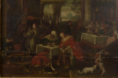 null École du XVIIe siècle, d'après Jacopo da Ponte BASSANO (Italie, Bassano del...