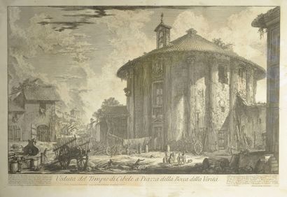null After Giovanni Battista Piranesi (Mozano di Mestre, 1720 - Rome, 1778).

- View...