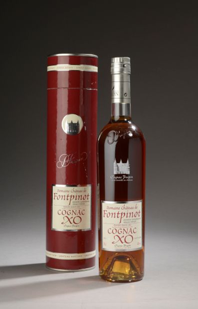 null 1 bouteilles COGNAC "Premier Grand Cru", Dom. Château de Fontpinot X.O ("Grande...