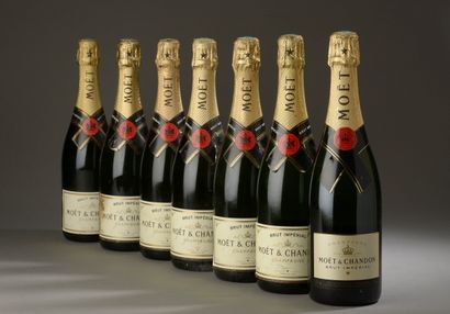 7 bouteilles CHAMPAGNE 