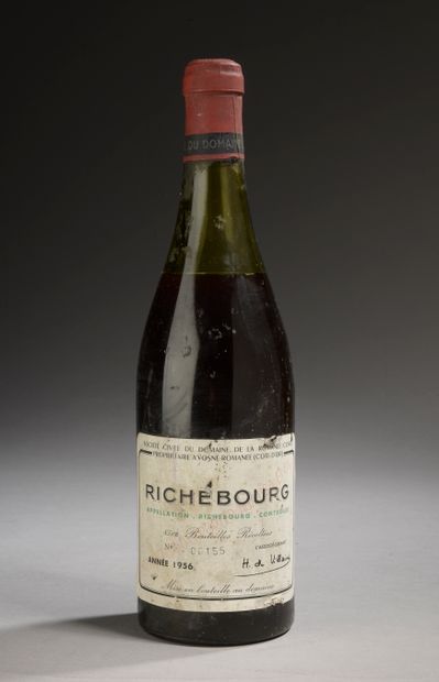 null 1 bouteille RICHEBOURG, DRC 1956 (ett, ea, B/V)
