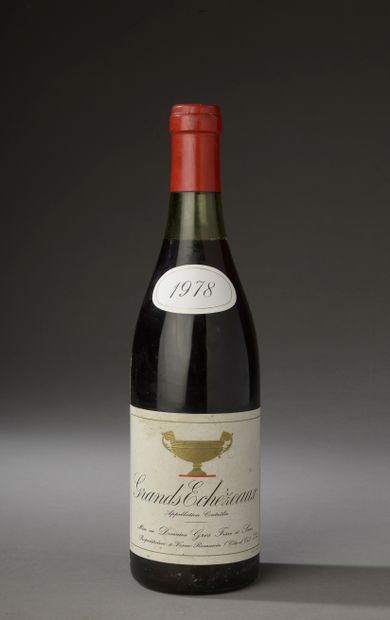 1 bouteille GRANDS-ÉCHEZEAUX, Gros FS 1978...