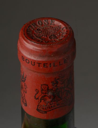 null 1 bouteille Château MONTROSE, 2° cru Saint-Estèphe 1973 (elt, MB)
