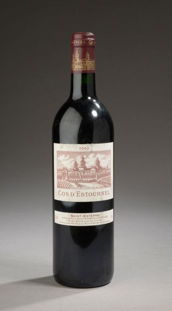 null 1 bouteille Château COS-D'ESTOURNEL, 2° cru Saint-Estèphe 1999 (et, ela)