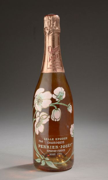 null 1 bouteille CHAMPAGNE "Belle Époque", Perrier-Jouët 1982 (rosé, LB)