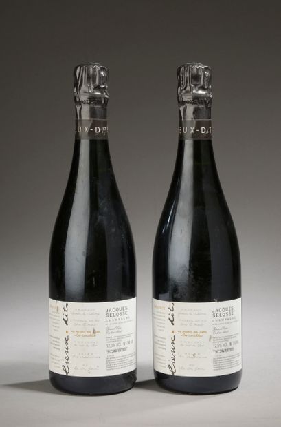 null 2 bottles CHAMPAGNE "Lieux-dits", Jacques Selosse (Le Mesnil sur Oger Les Carelles,...