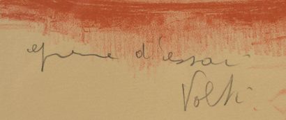 null Antoniucci VOLTI (1915 - 1989).

Deux nus féminins.

Lithographie signée et...