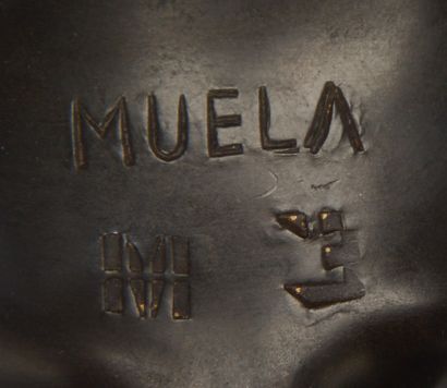 null Carlos GARCIA MUELA (1936-2013).

Rhinocéros.

Bronze à patine brune signé.

Haut....