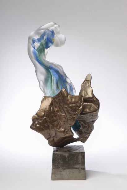 null Yves LOHE (born in 1947).

The birth of Venus. 

Subject in glass paste and...