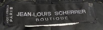 null JEAN LOUIS SCHERRER Boutique.

Black silk evening jacket embroidered with gold...