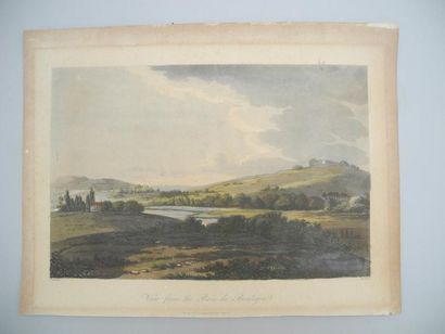 F. DELPECH d'après C. BOURGEOIS, début du XIXe siècle «Vue du Pont de St-Cloud prise...