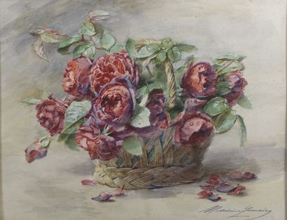 Madeleine LEMAIRE (1845-1928).

Basket of...