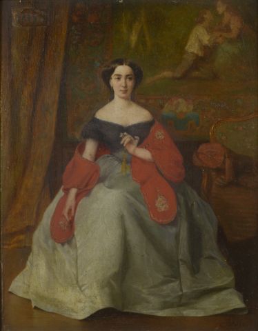 Eugène Benjamin FICHEL (1826-1895).

Femme...