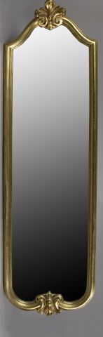 Rectangular mirror right the frame in wood...