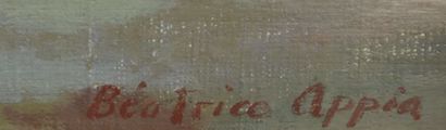 null Béatrice APPIA DABIT (1899-1999). 

Port Breton.

Huile sur toile signée en...