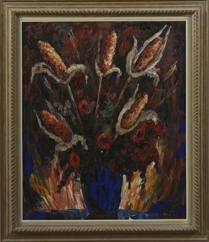 null Albert Vagh (1931)

Le bouquet de fleurs, 1966. 

Huile sur toile, signée en...