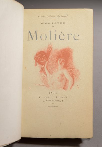 null MOLIERE. Œuvres complètes. Paris, Dentu, 1893.

12 volumes petit in-16 sur vélin...